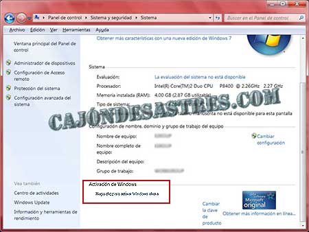 Activar Windows 7 Ultimate Manualmente